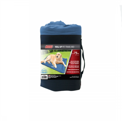 تخت سفری آبی حیوانات قابل جمع کلمن-Roll up pet travel bed blue