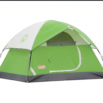 چادر ۲ نفره سبز مدل Sundomeکلمن-sundome tent green 2 person