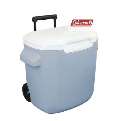 یخدان آبی 15 لیتر با چرخ کلمن-blue cooler w wheel 16 qt